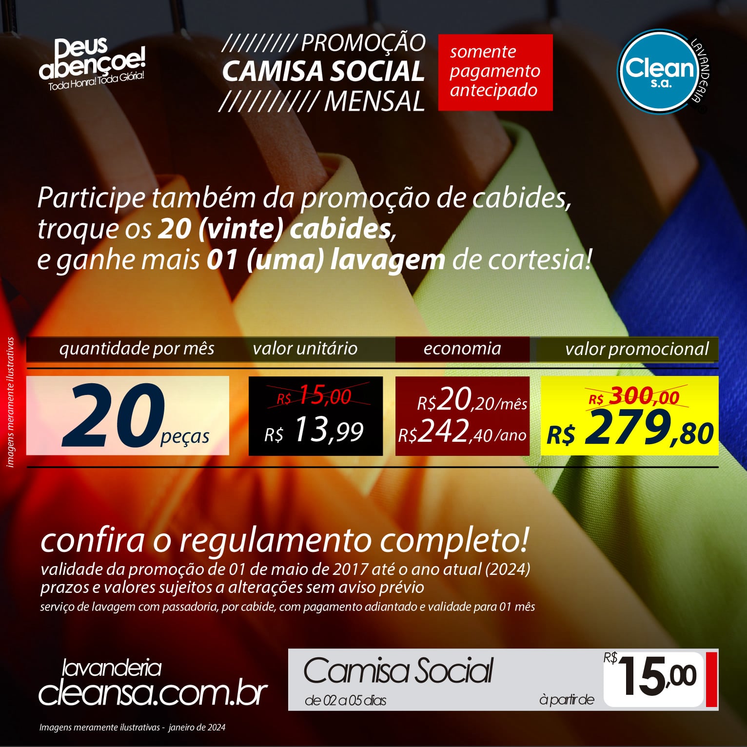 Tabela Vigente - Promoções